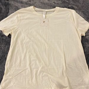 Fabletics Tee Shirt XL NWT 100% Cotton Jersey